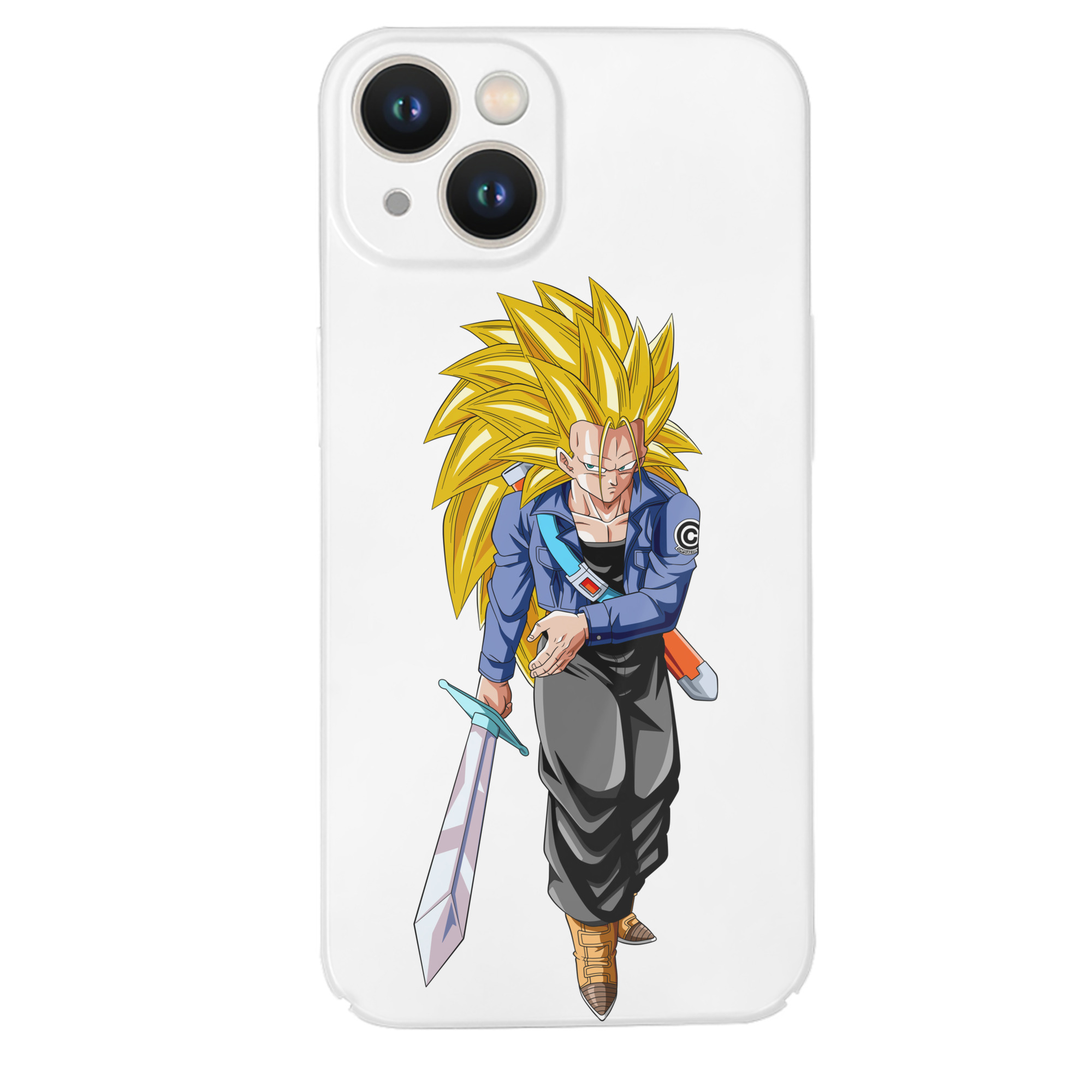 （画像用） ドラゴンボール トランクス（Torankusu）DRAGON BALL Trunks 【iPhone 14シリーズ対応】ハードケース